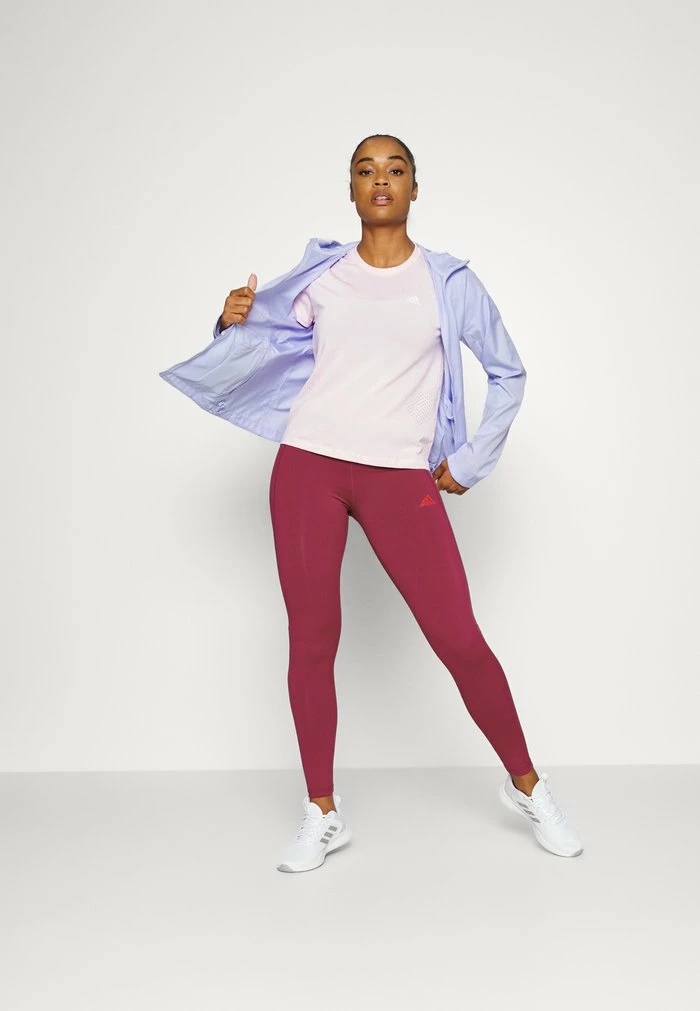 Adidas Performance Leggings - Legacy Burgundy 4 Adidas Performance Leggings - Legacy Burgundy - Image 2