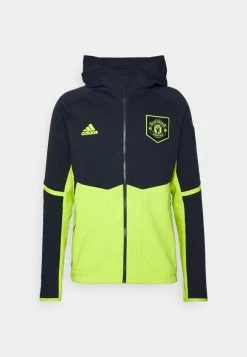 Adidas Performance MANCHESTER UNITED EU ANTHEM JACKET - Training Jacket - Semi Solar Slime -adidas Performance Shop 519c09b0ea634648ba19c699366d27df