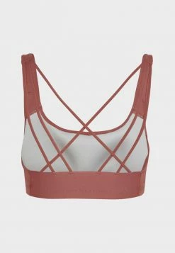 Adidas Performance BRA - Medium Support Sports Bra - Red -adidas Performance Shop 51cc8a37c07e4b068409ba9a0e47166e