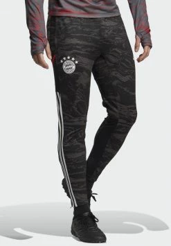 Adidas Performance BAYERN MÜNCHEN EU TRAININGS - Tracksuit Bottoms - Grey Six/black
