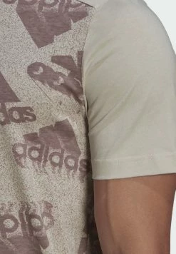 Adidas Performance Print T-shirt - Beige -adidas Performance Shop 51ff54f4ef6b4de8bef81459e771bb21