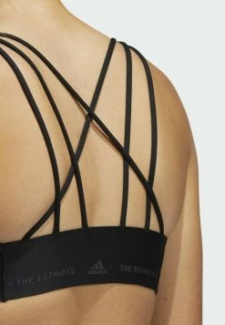 Adidas Performance BRA - Medium Support Sports Bra - Black -adidas Performance Shop 520e50e0b0fe4d689cd3b517b11481d8