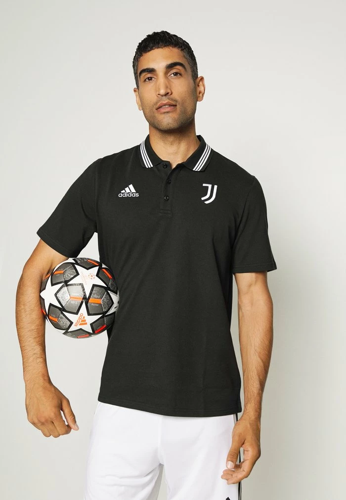 Adidas Performance JUVENTUS TURIN DNA - Polo Shirt - Black/white 6 Adidas Performance JUVENTUS TURIN DNA - Polo Shirt - Black/white - Image 4