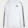 Adidas Performance 3 STRIPES ESSENTIALS - Hoodie - White/black 1 Adidas Performance 3 STRIPES ESSENTIALS - Hoodie - White/black -adidas Performance Shop 52654c128ff647d0bbd83a591f67ec7c