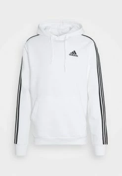 Adidas Performance 3 STRIPES ESSENTIALS - Hoodie - White/black