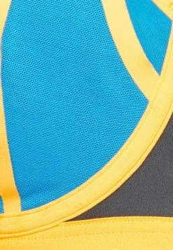 Adidas Performance BEST - High Support Sports Bra - Grey/orange/blue -adidas Performance Shop 52a643f5d8814bb4a11cee4b990afb98