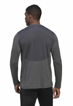 Adidas Performance Long Sleeved Top - Black Melange -adidas Performance Shop 53106f0f604e4a37b2cbb9bc7b1c3b18