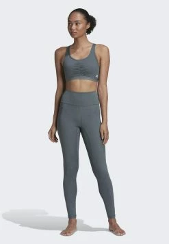 Adidas Performance YOGA ESSENTIALS - Leggings - Blue 11 Adidas Performance YOGA ESSENTIALS - Leggings - Blue -adidas Performance Shop 53378ce7f5ed417e86c02b30939a83b8