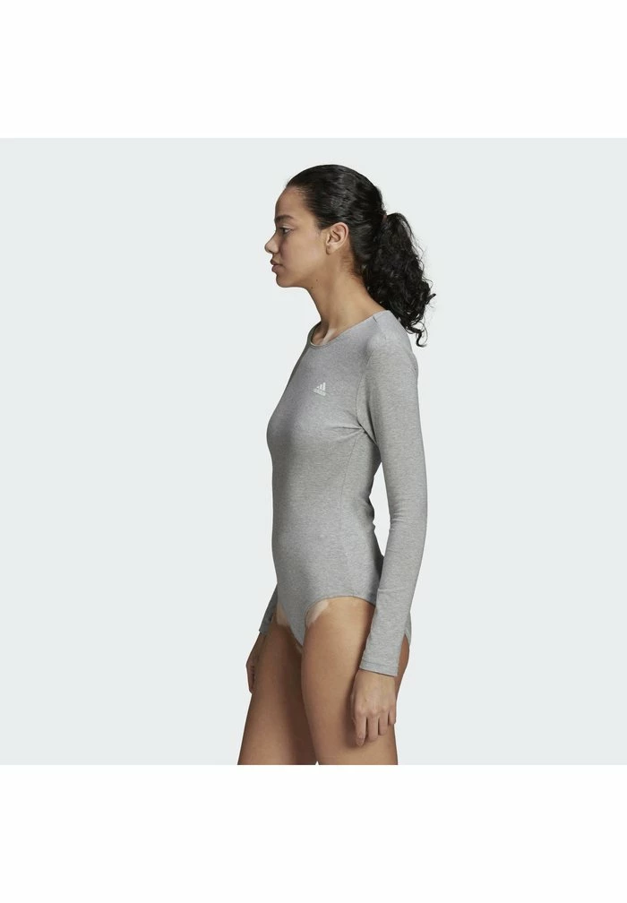 Adidas Performance Long Sleeved Top - Grey 6 Adidas Performance Long Sleeved Top - Grey - Image 4