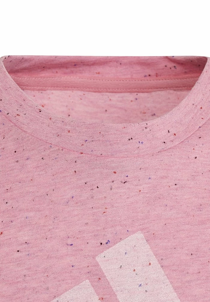 Adidas Performance G BOS TEE - Print T-shirt - Bliss Pink Melange/white 5 Adidas Performance G BOS TEE - Print T-shirt - Bliss Pink Melange/white - Image 3