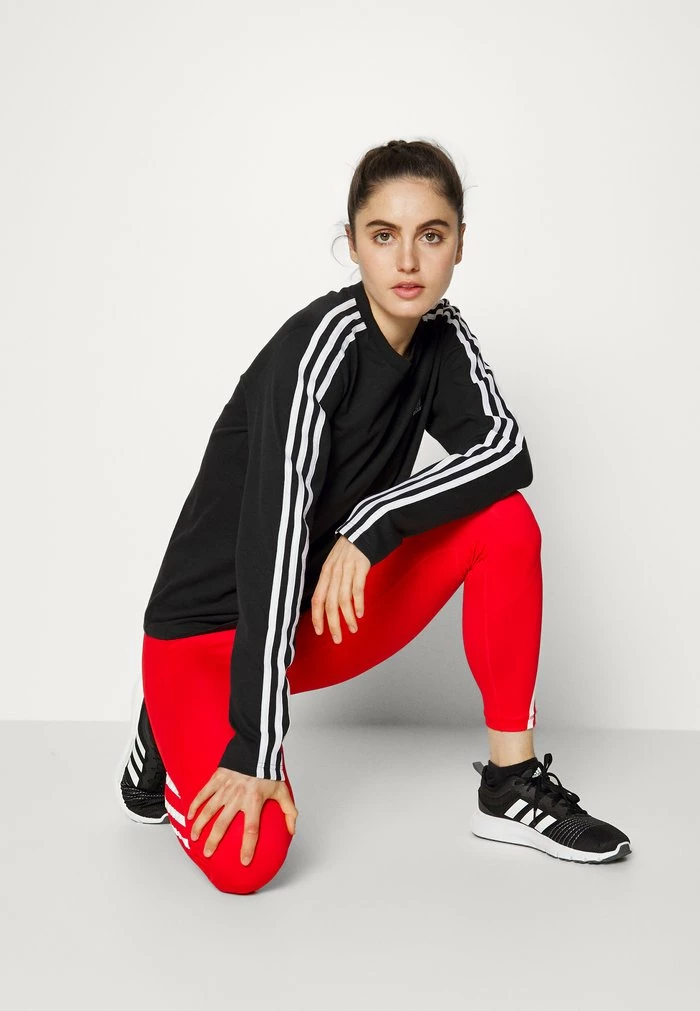 Adidas Performance Long Sleeved Top - Black/white 6 Adidas Performance Long Sleeved Top - Black/white - Image 4