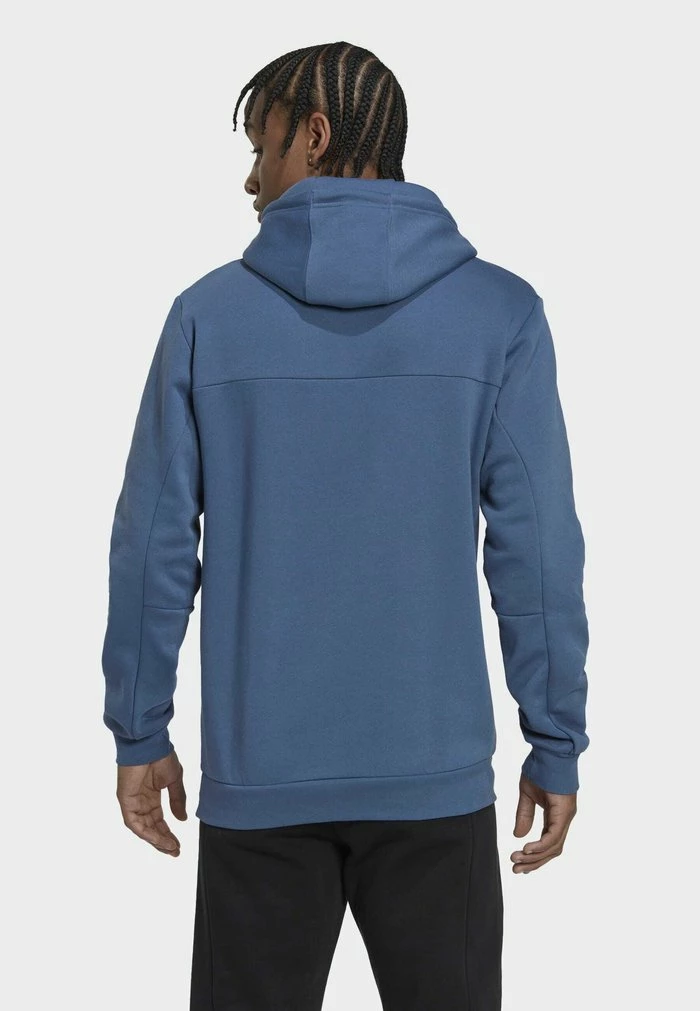 Adidas Performance RECBOS HD - Hoodie - Blue 4 Adidas Performance RECBOS HD - Hoodie - Blue - Image 2