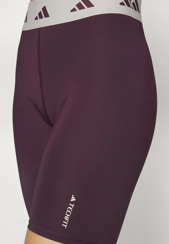 Adidas Performance BIKE - Leggings - Shadow Maroon 7 Adidas Performance BIKE - Leggings - Shadow Maroon - Image 5