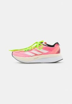 Adidas Performance ADIZERO BOSTON 11 - Competition Running Shoes - Beam Pink/footwear White/beam Green