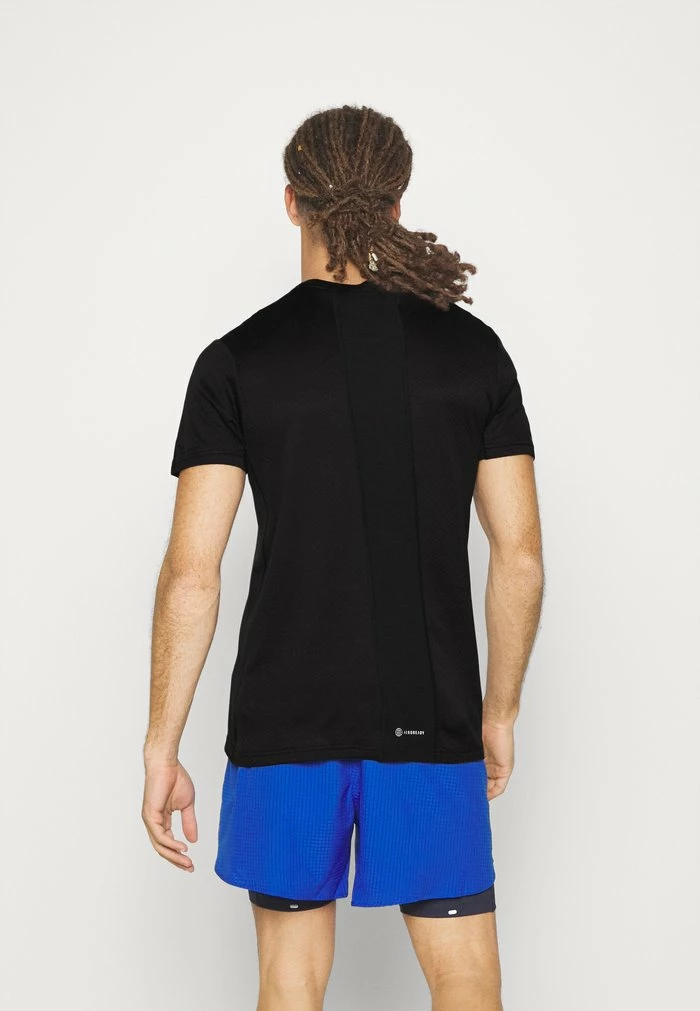 Adidas Performance CITY - Sports T-shirt - Black 5 Adidas Performance CITY - Sports T-shirt - Black - Image 3