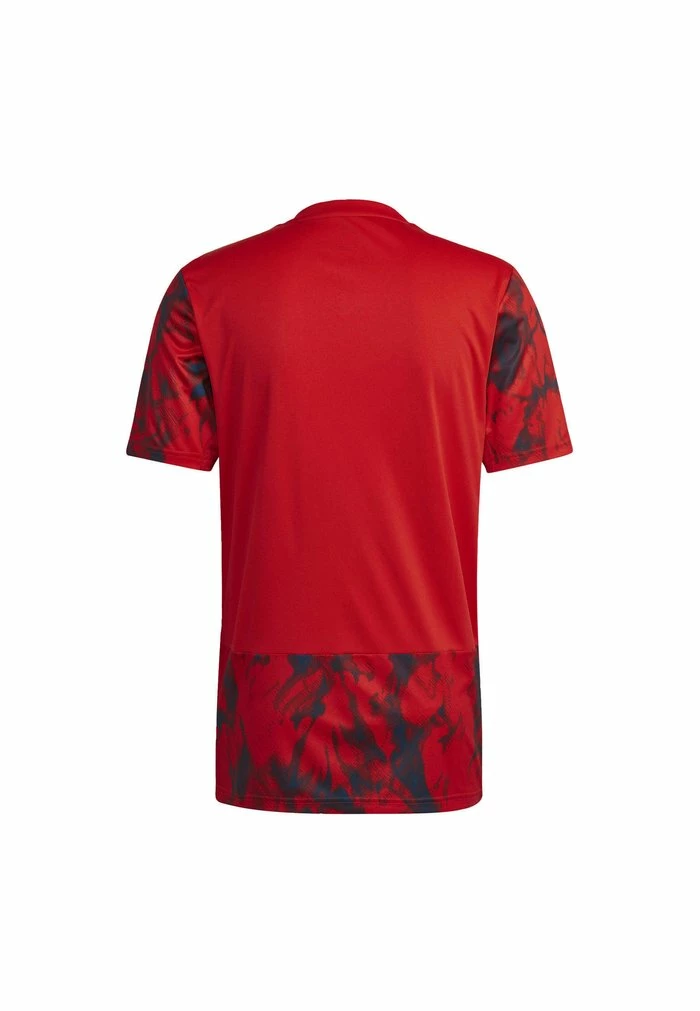 Adidas Performance OLYMPIQUE LYONNAIS AWAY - Print T-shirt - Red 10 Adidas Performance OLYMPIQUE LYONNAIS AWAY - Print T-shirt - Red - Image 8