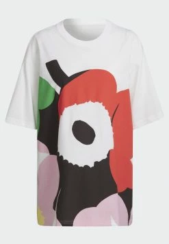 Adidas Performance MARIMEKKO - Print T-shirt - White -adidas Performance Shop 543c080478fd42a783e9374cdc8f6b57