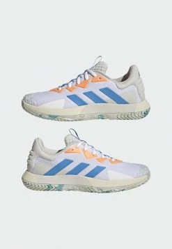 Adidas Performance SOLEMATCH CONTROL TENNIS - Neutral Running Shoes - White -adidas Performance Shop 544b3b4cc449459483d8f6c9043e6a33