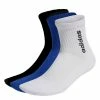 Adidas Performance HALF CUSHIONED 3 PACK - Sports Socks - Blue -adidas Performance Shop 5472c5fb41c844c49df4cdbd7a7bf636