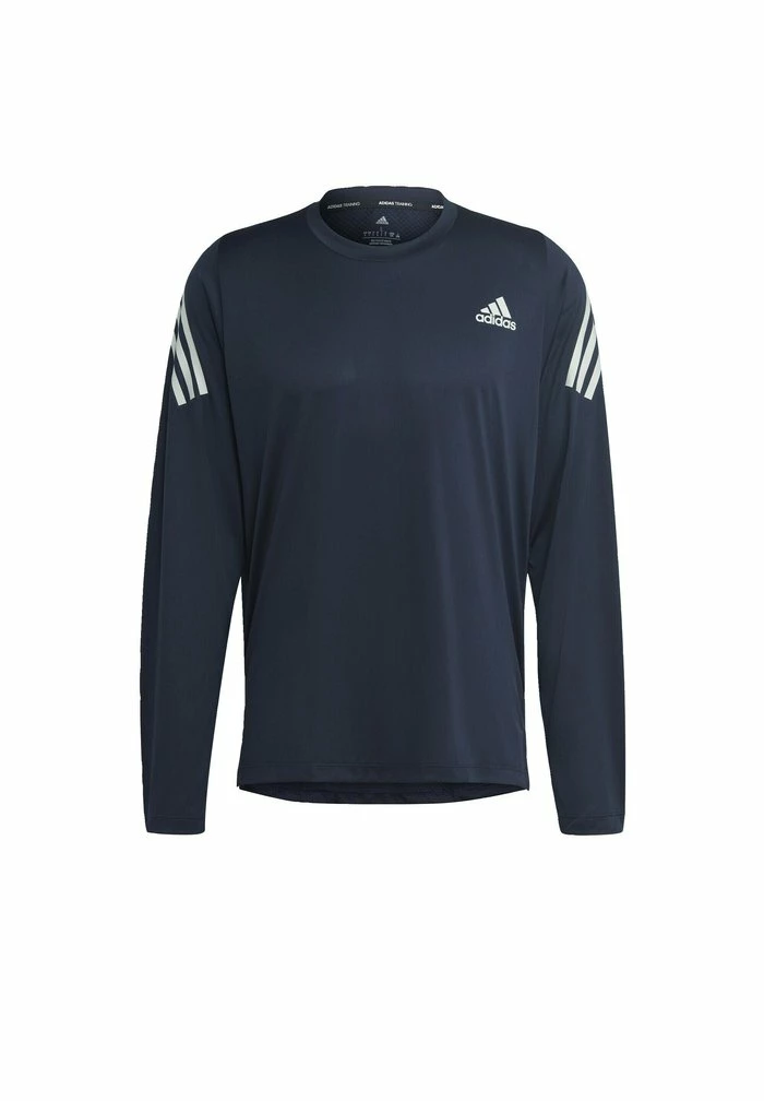 Adidas Performance M TI LS TEE - Long Sleeved Top - Legend Ink Linen Green 6 Adidas Performance M TI LS TEE - Long Sleeved Top - Legend Ink Linen Green - Image 4