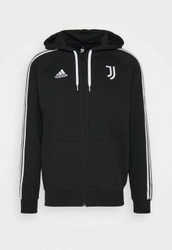 Adidas Performance JUVENTUS TURIN HOODY - Club Wear - Black/white -adidas Performance Shop 54eeca7464344833a83359645b6f8c37