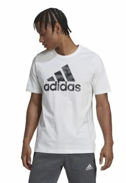 Adidas Performance CAMO - Print T-shirt - White