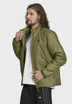 Adidas Performance BSC 3S INS - Winter Jacket - Green -adidas Performance Shop 553615b9010b492f87f25cce67fa3cd1