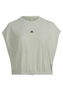 Adidas Performance HYPERGLAM - Print T-shirt - Green -adidas Performance Shop 5556a1efbbc34750857175b468a59ef6