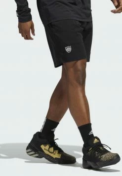 Adidas Performance DONOVAN MITCHELL - Sports Shorts - Black -adidas Performance Shop 555e3b00eec143038c97ee029fbbc537