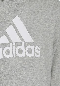 Adidas Performance HOODIE UNISEX - Hoodie - Medium Grey Heather/white/black -adidas Performance Shop 559abd16df8d462faff89f9875251881