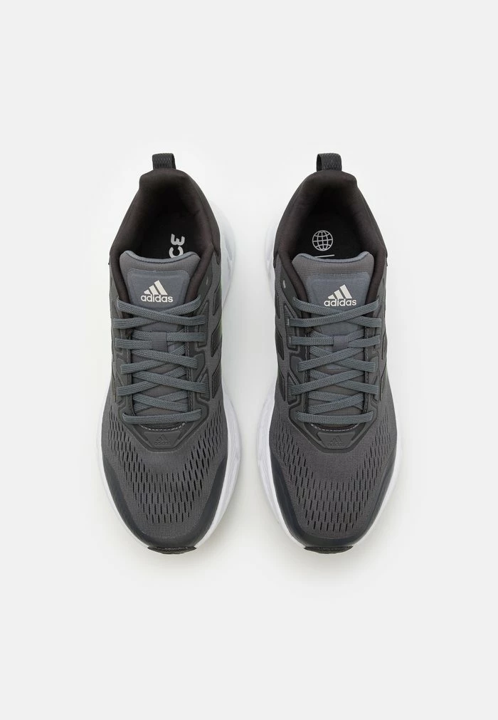 Adidas Performance QUESTAR - Neutral Running Shoes - Grey Five/solar Green/core Black 6 Adidas Performance QUESTAR - Neutral Running Shoes - Grey Five/solar Green/core Black - Image 4