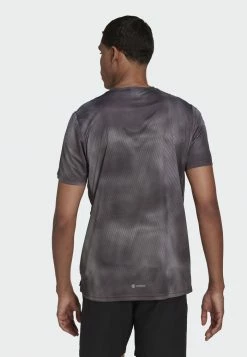 Adidas Performance OWN THE RUN - Print T-shirt - Grey -adidas Performance Shop 564cb193ba5d456abd516d77ad834982