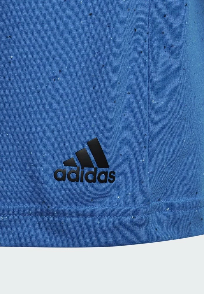 Adidas Performance BAR TEE - Print T-shirt - Blue 5 Adidas Performance BAR TEE - Print T-shirt - Blue - Image 3