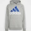 Adidas Performance Hoodie - Medium Grey Heather/white -adidas Performance Shop 568f14d4b1d5435788dabe99d028597d