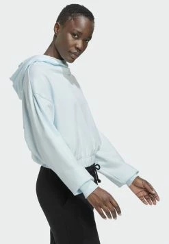 Adidas Performance Hoodie - Blue -adidas Performance Shop 56cbf45598e047388858c5ac82485635