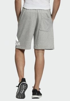 Adidas Performance MUST HAVES BADGE OF SPORT SHORTS - Sports Shorts - Gray