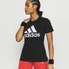 Adidas Performance W BL T - Print T-shirt - Black/white 2 Adidas Performance W BL T - Print T-shirt - Black/white -adidas Performance Shop 5723f12725944847a9a3058f48fbd52f