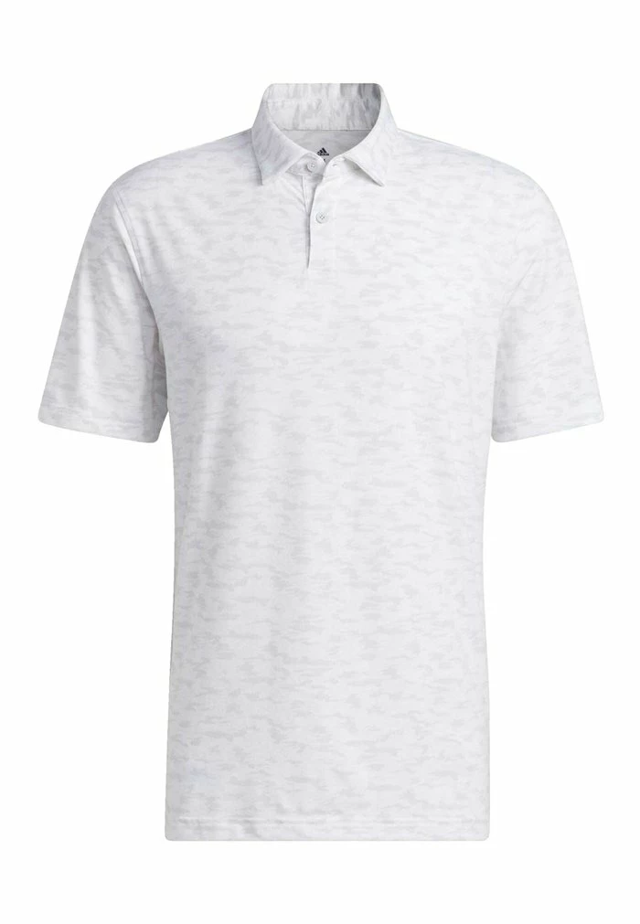 Adidas Performance Polo Shirt - Grey One White 7 Adidas Performance Polo Shirt - Grey One White - Image 5
