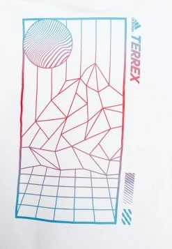 Adidas Performance GRAPHICS TEE - Print T-shirt - White -adidas Performance Shop 580c1cf2eace47389bcca30dec98b0fa