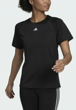 Adidas Performance HEAT.RDY TRAINING - Print T-shirt - Black -adidas Performance Shop 5839acd861734ba39983f069a454cc16