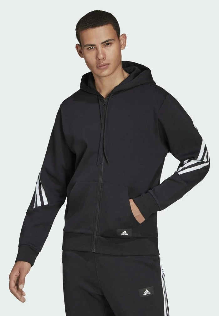 Adidas Performance Zip-up Sweatshirt - Black 3 Adidas Performance Zip-up Sweatshirt - Black