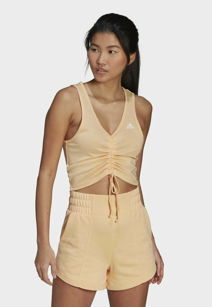 Adidas Performance HYPERGLAM - Top - Orange 3 Adidas Performance HYPERGLAM - Top - Orange