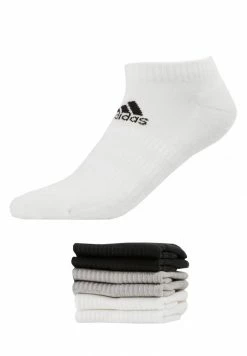 Adidas Performance CUSH LOW 6 PACK - Trainer Socks - Medium Grey Heather/white -adidas Performance Shop 59969d2ac0b74ded94e136c45d84a136