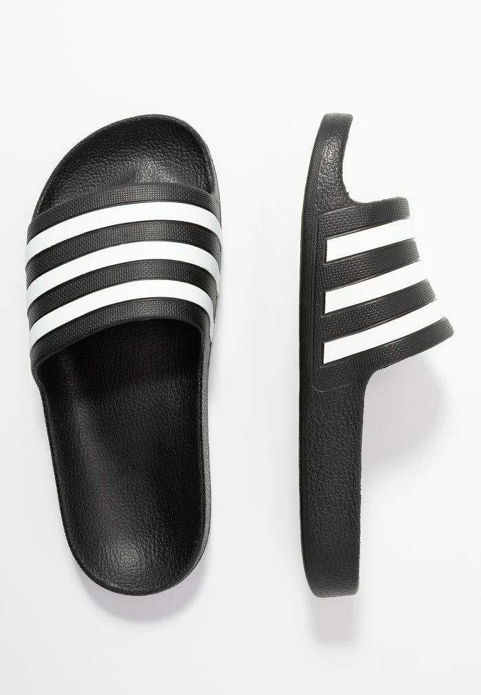 Adidas Performance ADILETTE AQUA UNISEX - Pool Slides - Core Black/footwear White 4 Adidas Performance ADILETTE AQUA UNISEX - Pool Slides - Core Black/footwear White - Image 2