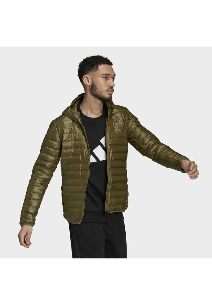 Adidas Performance VARILITE HOODED DOWN - Winter Jacket - Focus Olive 6 Adidas Performance VARILITE HOODED DOWN - Winter Jacket - Focus Olive - Image 4
