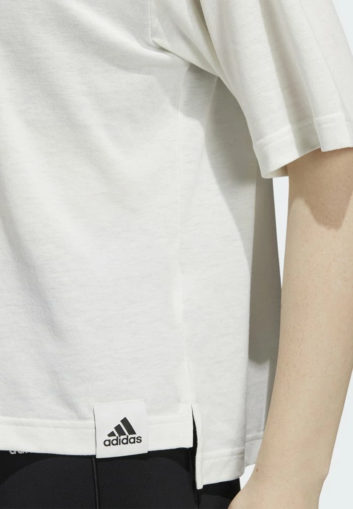 Adidas Performance Sports T-shirt - Off White 8 Adidas Performance Sports T-shirt - Off White - Image 6