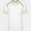 Adidas Performance TRAINING TEE MEN - Sports T-shirt - White/sandy Beige/white -adidas Performance Shop 5a56a97309b546c2a3a600585d463f56