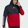 Adidas Performance ESSENTIALS COLORBLOCK FLEECE - Hoodie - Blue 2 Adidas Performance ESSENTIALS COLORBLOCK FLEECE - Hoodie - Blue -adidas Performance Shop 5a5a2644dcdb4f6689511405c736a052