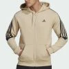 Adidas Performance Zip-up Sweatshirt - Beige -adidas Performance Shop 5aceafdf627c423cbe4999305cc087a1