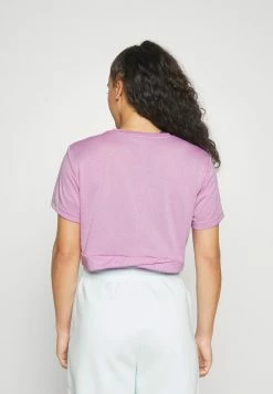 Adidas Performance CROP - Basic T-shirt - Bliss Lilac/white -adidas Performance Shop 5b2cd73d176949fbb0691d23ad951f58